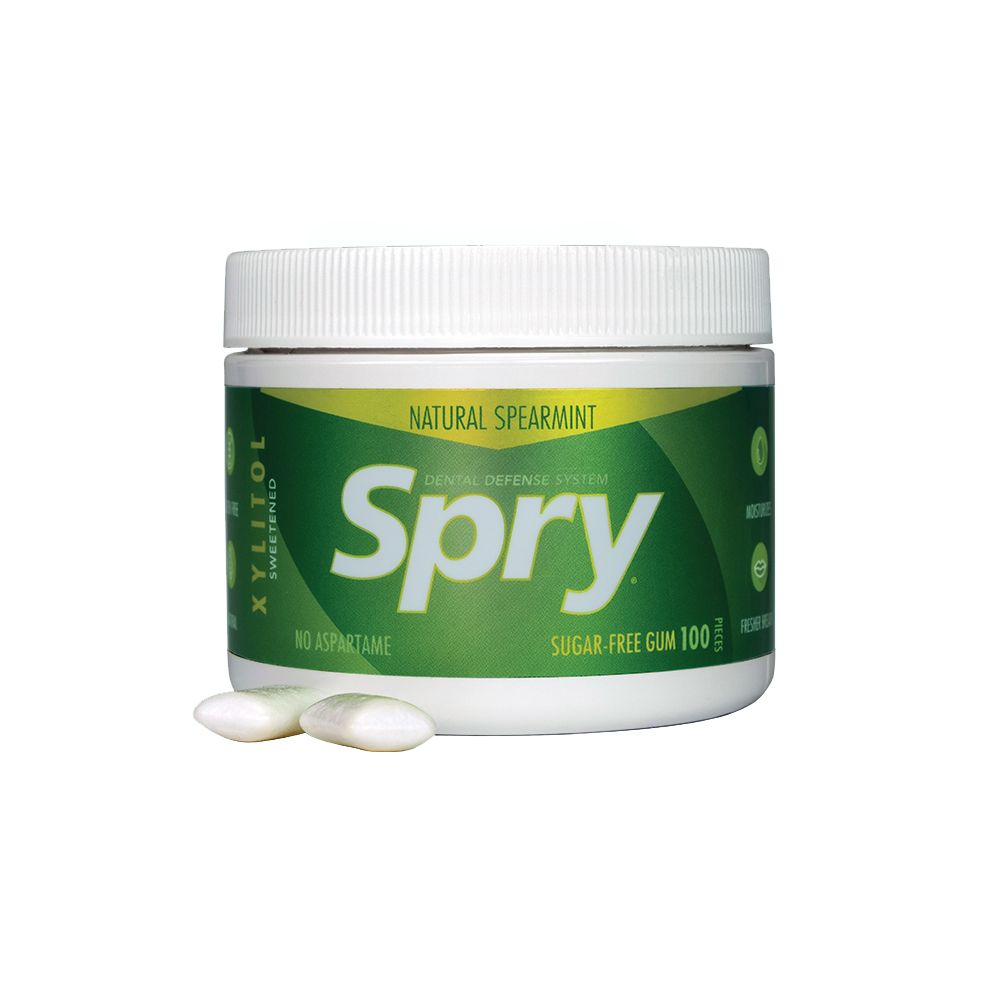 Spry Gum 100 Count - Spearmint