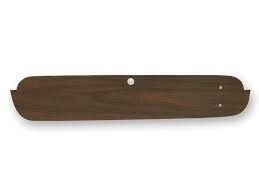 1965-66 Mustang glove box door Pony woodgrain instert