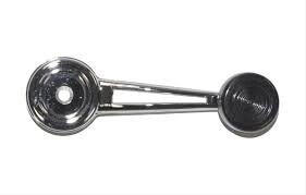 1968-70 Window winder crank with black knob
