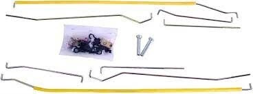 1969-70 Mustang door latch rod set