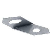 1967-68 Mustang outer bumper bracket LH