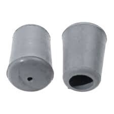 1964-73 sunvisor tips rubber