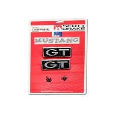 1968 Mustang GT Body emblem kit