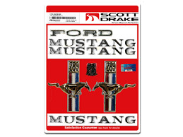 1967 Mustang 289 Emblem kit
