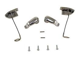 1969-70 Mustang Fastback quarter window handles