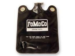 1966 Mustang windscreen washer bag with flip cap