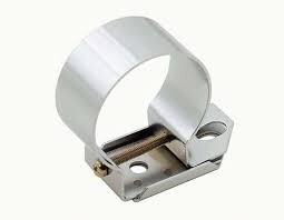 Chrome coil bracket Mr Gasket