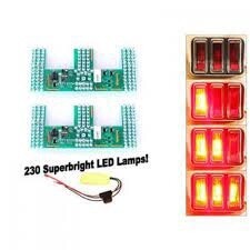 1967-68 Mustang LED tail light panels (SB33)