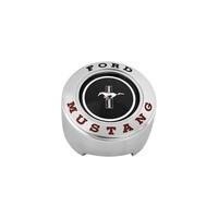 1965-66 Mustang wood steering wheel horn button