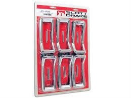 1967 Mustang tail light bezel kit