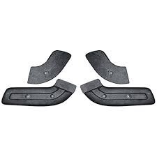1968-70 Mustang seat hinge coves Black (SA41)
