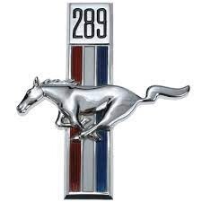1967-68 Mustang LH 289 running horse