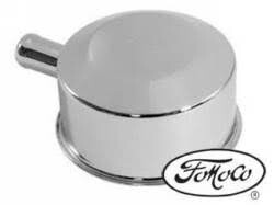 1965-66 Oil cap push on chrome with tube