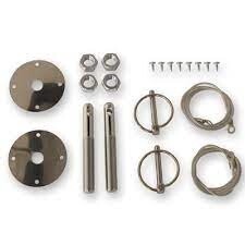 1964-73 Deluxe racing hood pin kit (D)