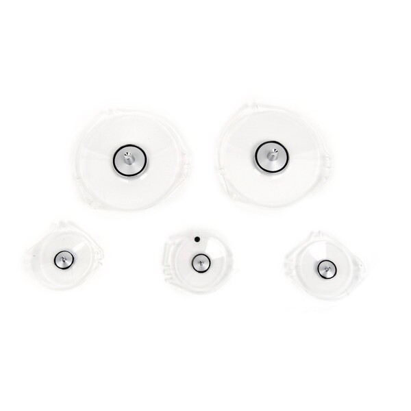 1967-68 Mustang instrument lens set non tach