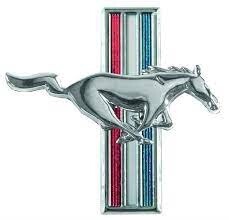 1964-66 Mustang RH running horse emblem