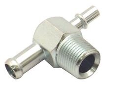 Brake vacuum fitting 3/8 &amp; 1/4 dual port