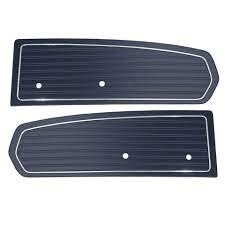 1968 door panels dark blue