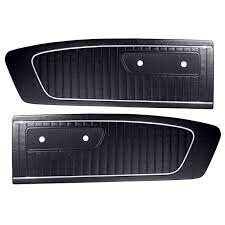 1964-65 Mustang door panels Black