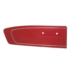 1965 Mustang door panels RED