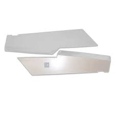 1971-73 Mustang Sail panels white (UP1611)