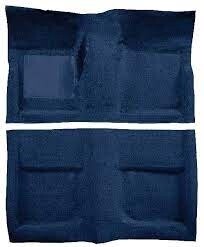 1965-68 Mustang coupe Dark blue carpet set (UP1612)