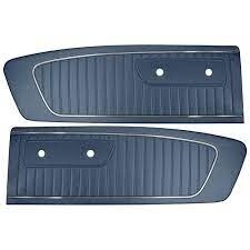 1964-65 Mustang door panels blue