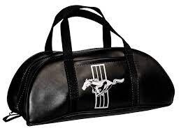 Large tote bag black with logo