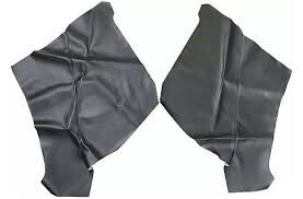 1967-68 Mustang coupe interior rear quarter trim black (UP1623)
