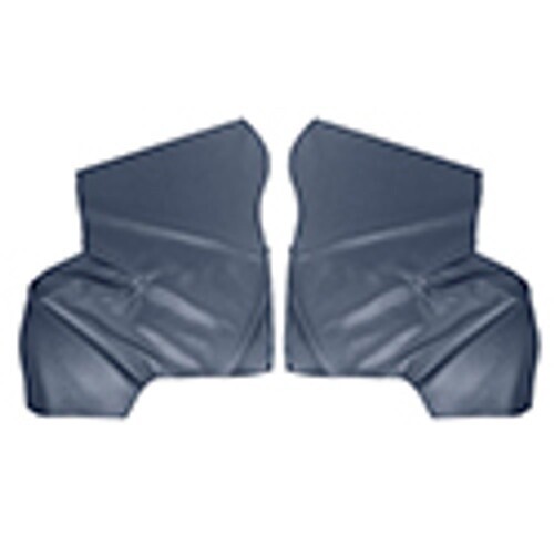 1965-68 Mustang convertible rear quarter trim black (UP1623)