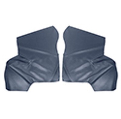 1965-68 Mustang convertible rear quarter trim black (UP1623)