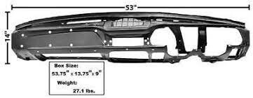 1967-68 Mustang Right hand drive dash frame
