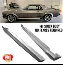 1967-68 Eleanor mustang sill panel fibreglass cover panel (H21)
