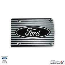 Air conditioning compressor dress up plate FORD logo (D)