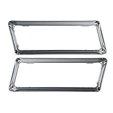 1965-66 Mustang fastback vent slide bezels (C)