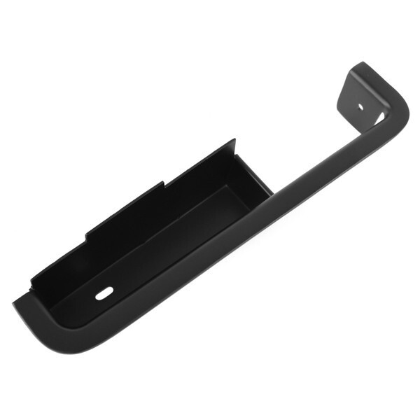 1969 Mustang Door panel cups metal LONG black LH (UP623)