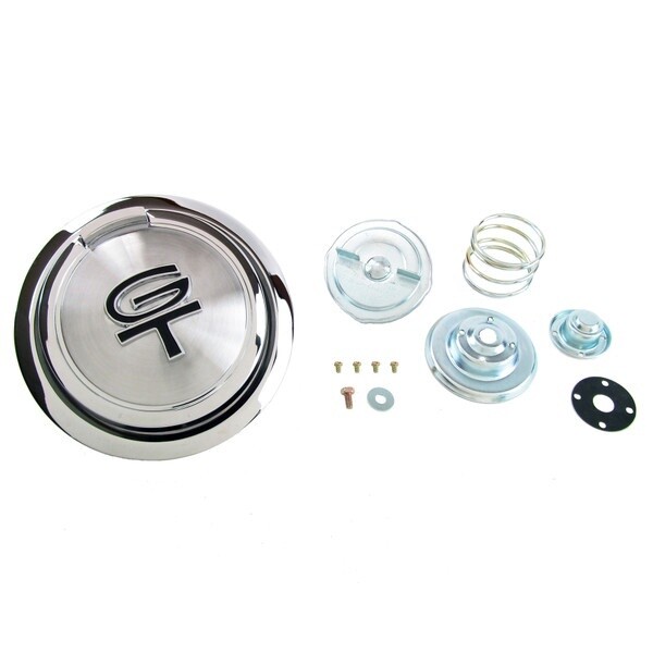 1967 Mustang GT pop open fuel/ gas cap black