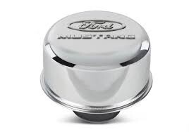Ford Mustang logo polished oil cap