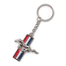 Mustang tri bar key ring (O)