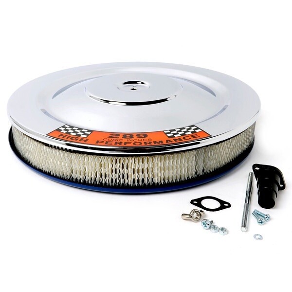 Air cleaner chrome HiPo economy filter