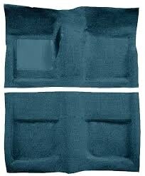 1965-68 Mustang coupe carpet set Aqua (UP1614)