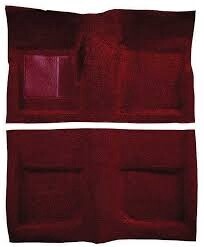 1965-68 Mustang coupe carpet set Maroon (UP1613)