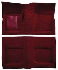 1965-68 Mustang Fastback carpet set Maroon (UP1611)