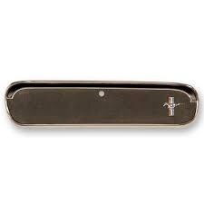 1965 Mustang GT black glove box door