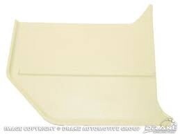 1967-68 Mustang convertible kick panels Parchment (UP026)