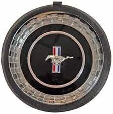 1967 Mustang steering wheel hub emblem/ badge