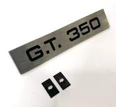 1965-66 Shelby GT350 tail light panel emblem/ badge