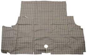 1971-73 Mustang coupe/ convertible trunk/ boot mat plaid (UP226)