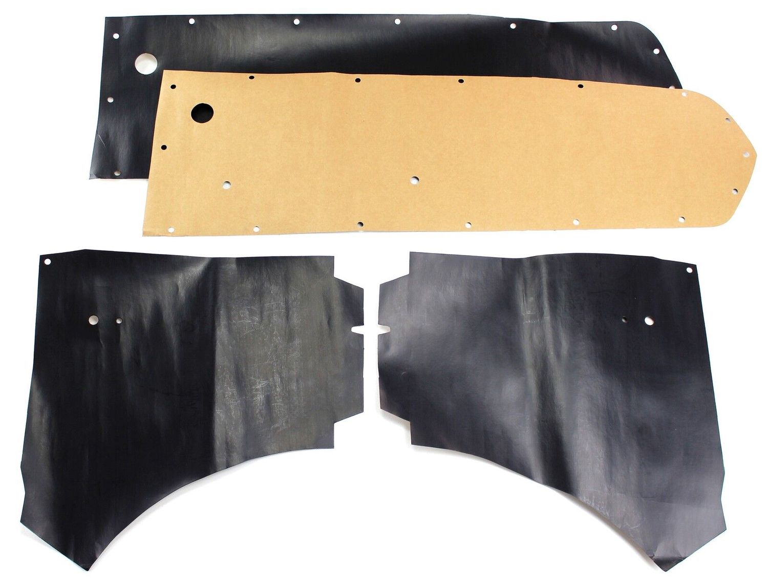 1964-66 Mustang coupe door weathershield 4pcs