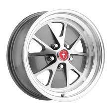 Alloy styled steel wheel Charcoal/ Machined 4.5&quot; BS 16x8